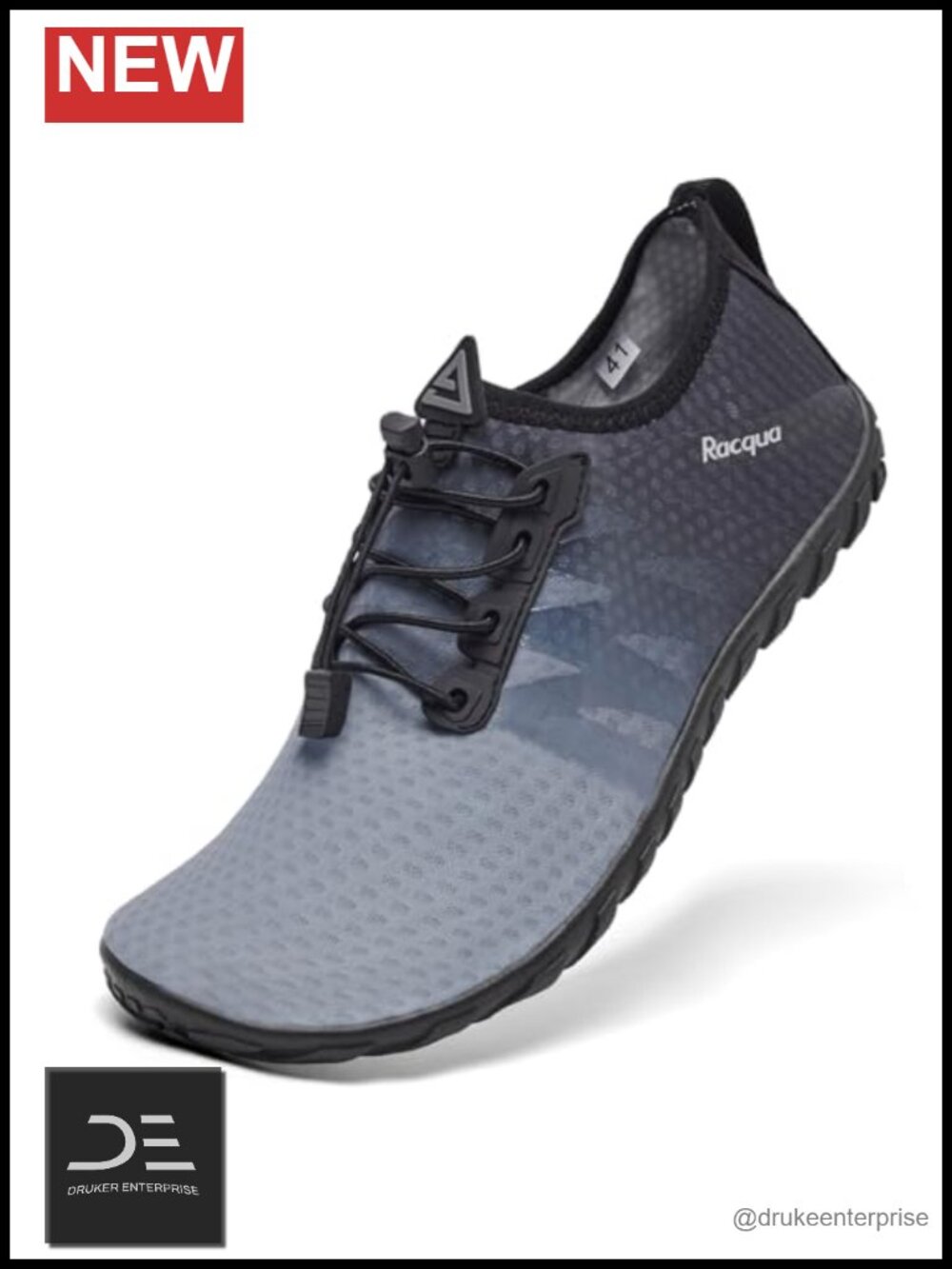 Quick Dry Water Shoes for Men Women - Barefoot Aqua Athletic Sports Swim Shoes